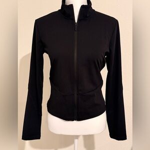Flex Black Zip Up Jacket